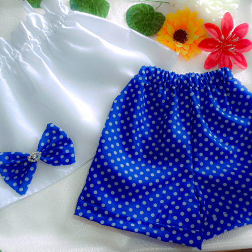 Mochito Azul y Blusita Mami