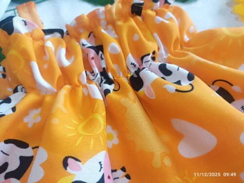 Vestido de Vaquitas que Transmite Frescura