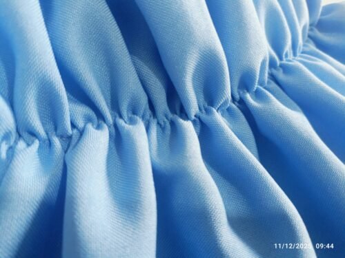 hfdtrdtrdrd Encantador Vestido Celeste que Ilumina la Ternura de la Bebé