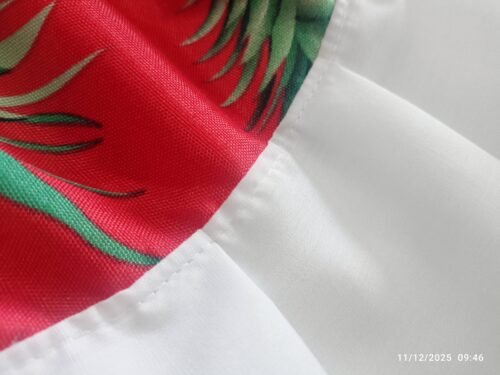 kygo86t8t Vestido Rojo Tropical Carive