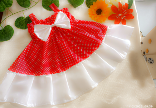 uyf8y Vestido Rojo de Frescura